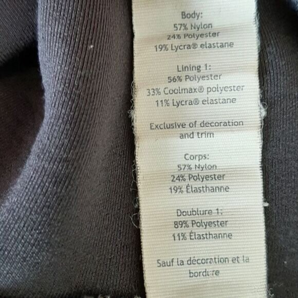 IVIVVA by Lululemon Black Pulse Jam Poncho Mock Neck Pullover Top Kids Sz 14 - Picture 13 of 14